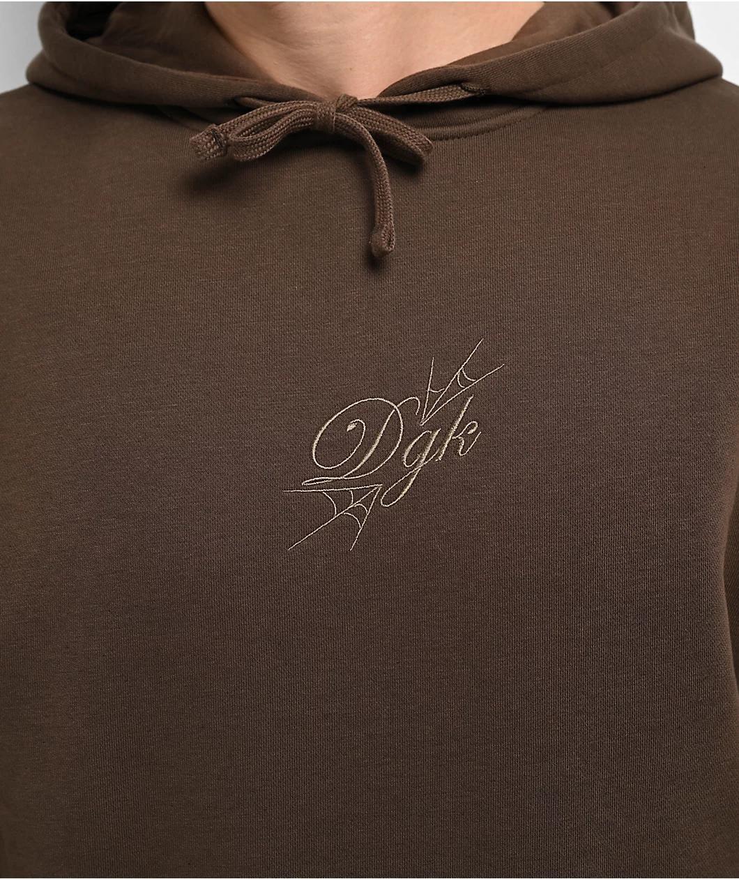 DGK Soreno Brown Hoodie Product Image