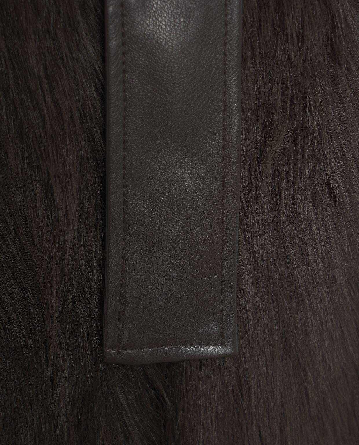 Faux fur vest Product Image