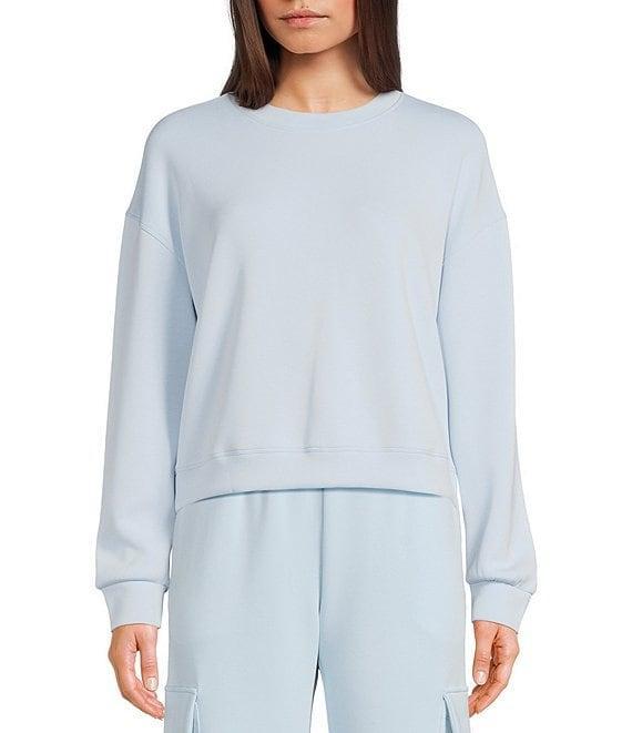 Copper Key Knit Long Sleeve Coordinating Lounge Top Product Image