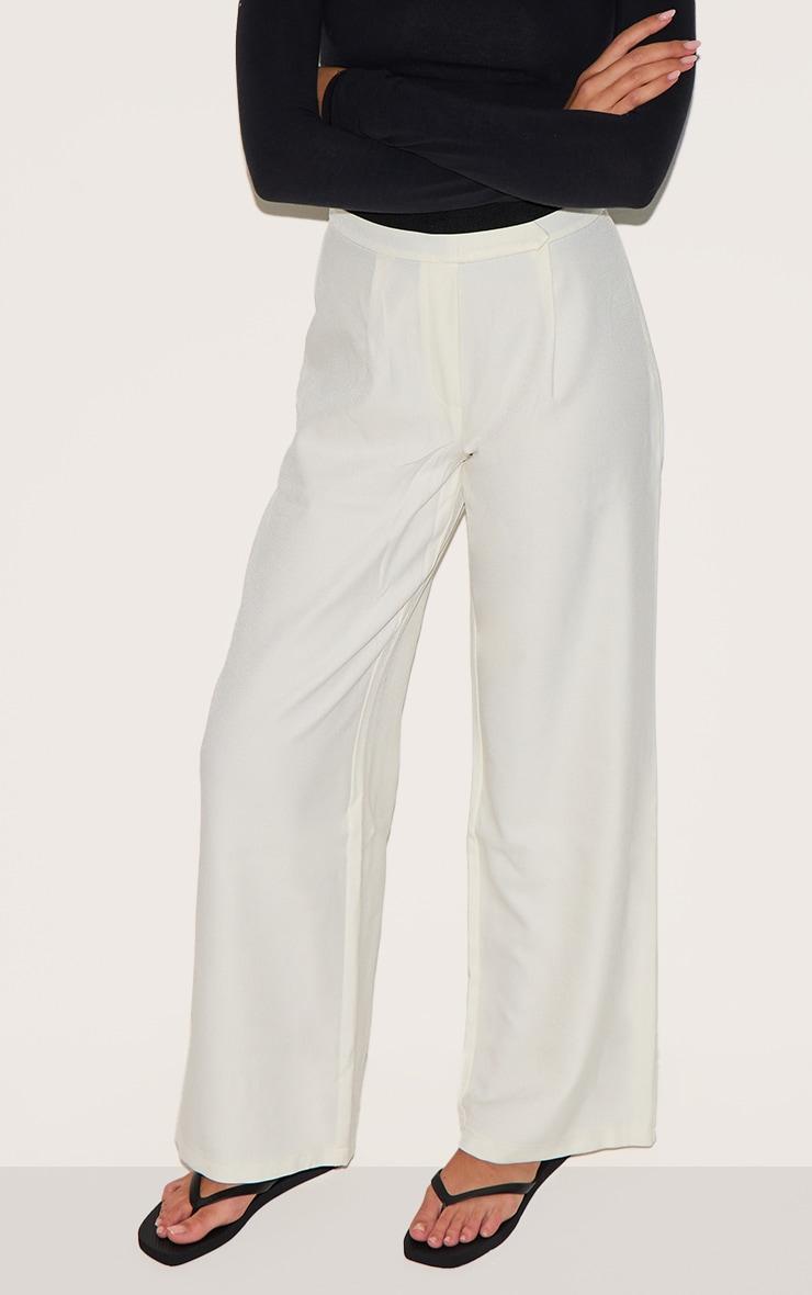 Black Square Toe Flip Flop Product Image