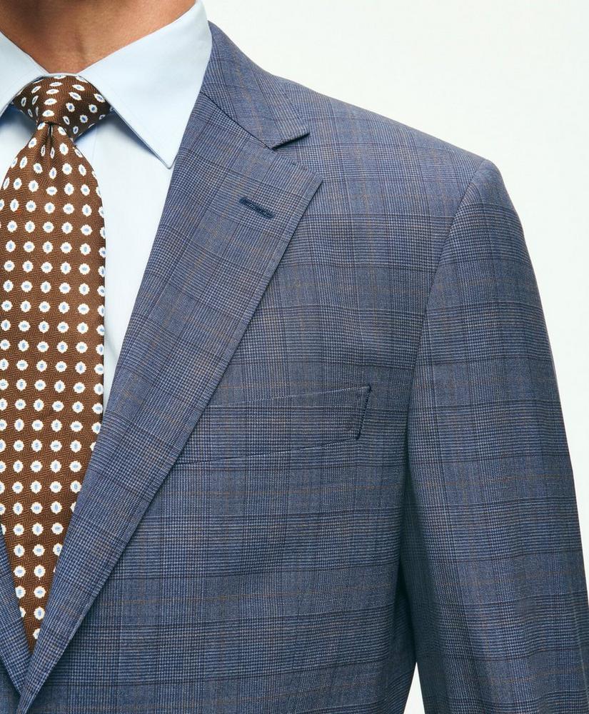 Traditional Fit Wool Checked 1818 Suit Product Image