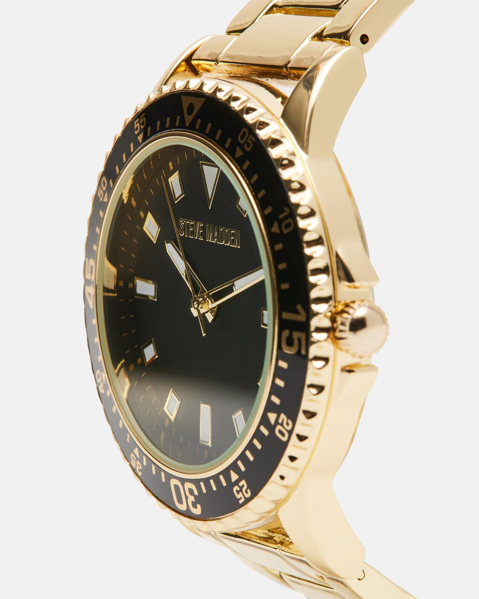 MEN'S CLASSIC WATCH BLACK/GOLD Male Product Image