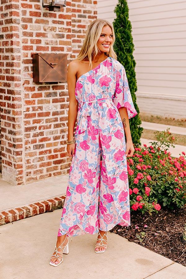 Call It Bliss Floral Jumpsuit Product Image