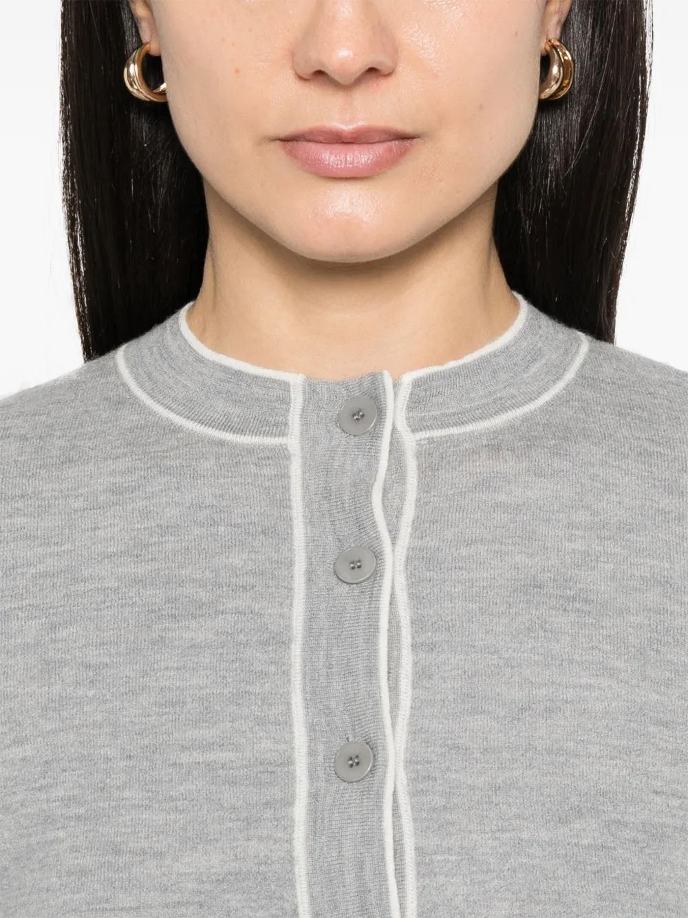 mélange-effect cardigan Product Image