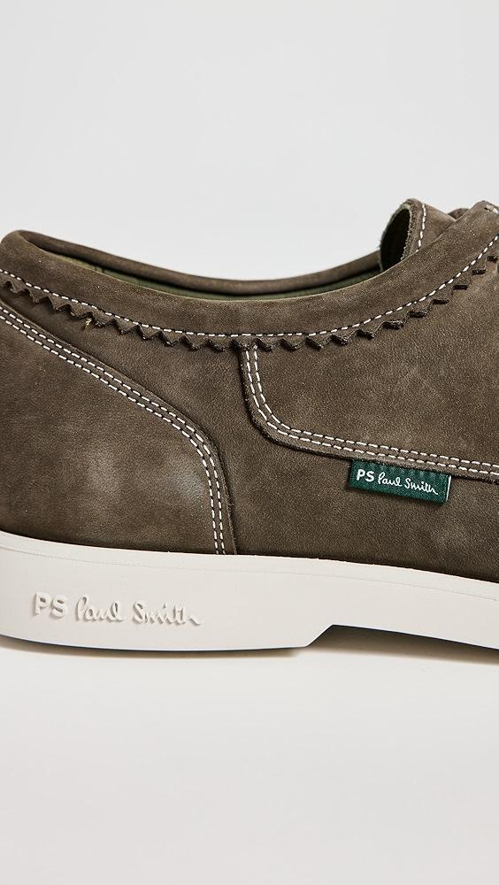 PS Paul Smith Pebble Suede Boat Shoes | Shopbop Product Image