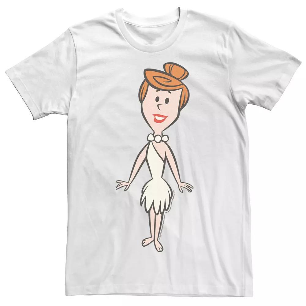 Men's Flinstones Big Wilma Solo Poster Tee, Size: XXL, White Product Image