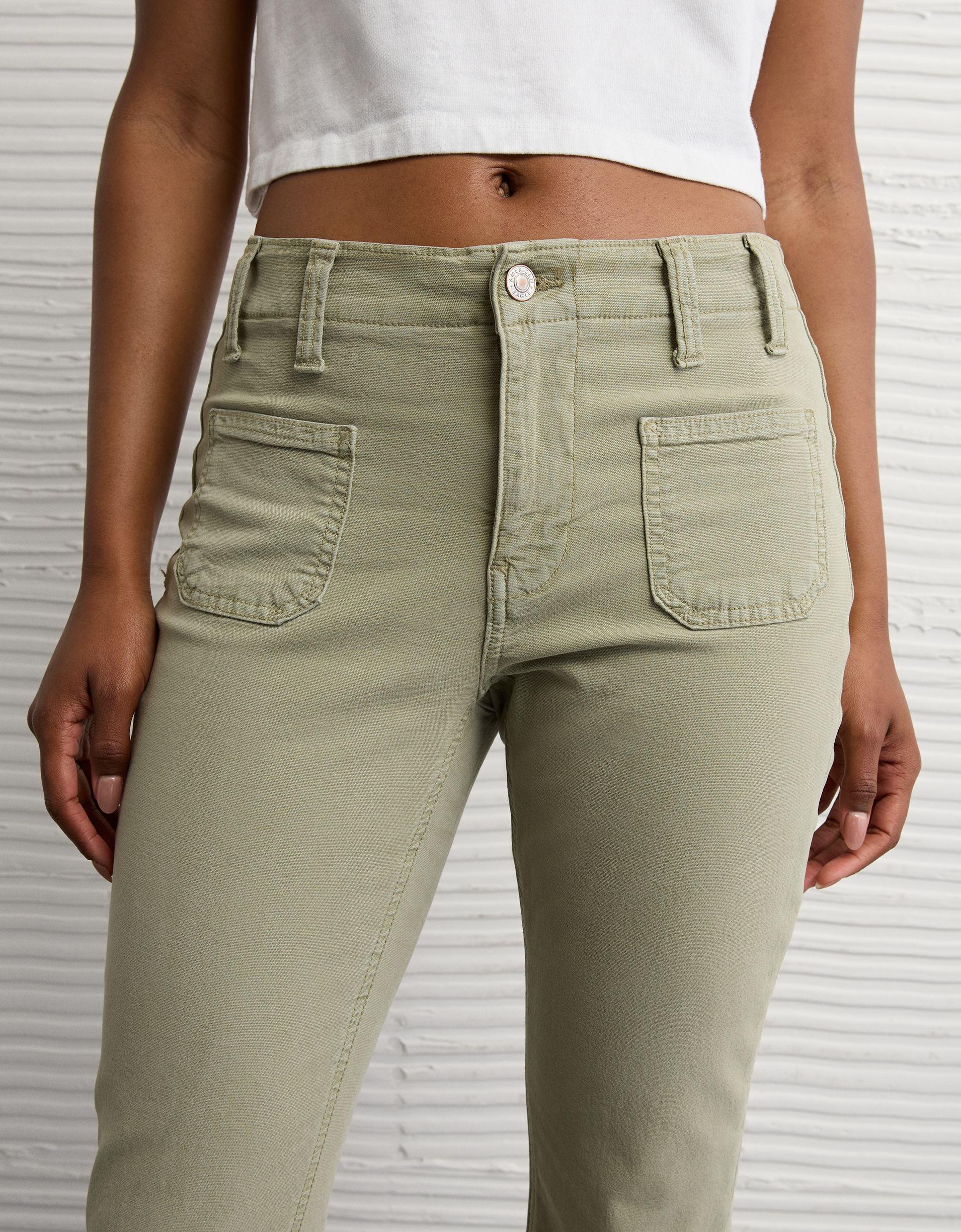 AE Stretch Mid-Rise Classic Bootcut Pant Product Image