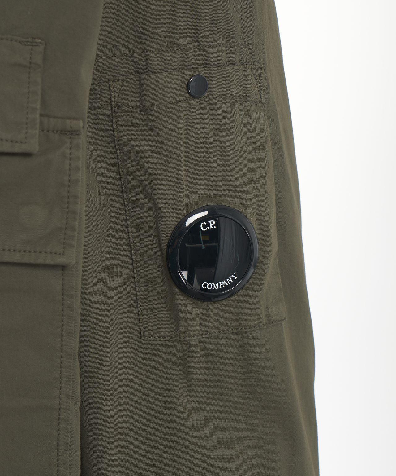 Overshirt in gabardine Product Image