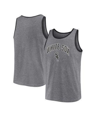 Mens Fanatics Branded Heather Gray Chicago White Sox Primary Tank Top Product Image