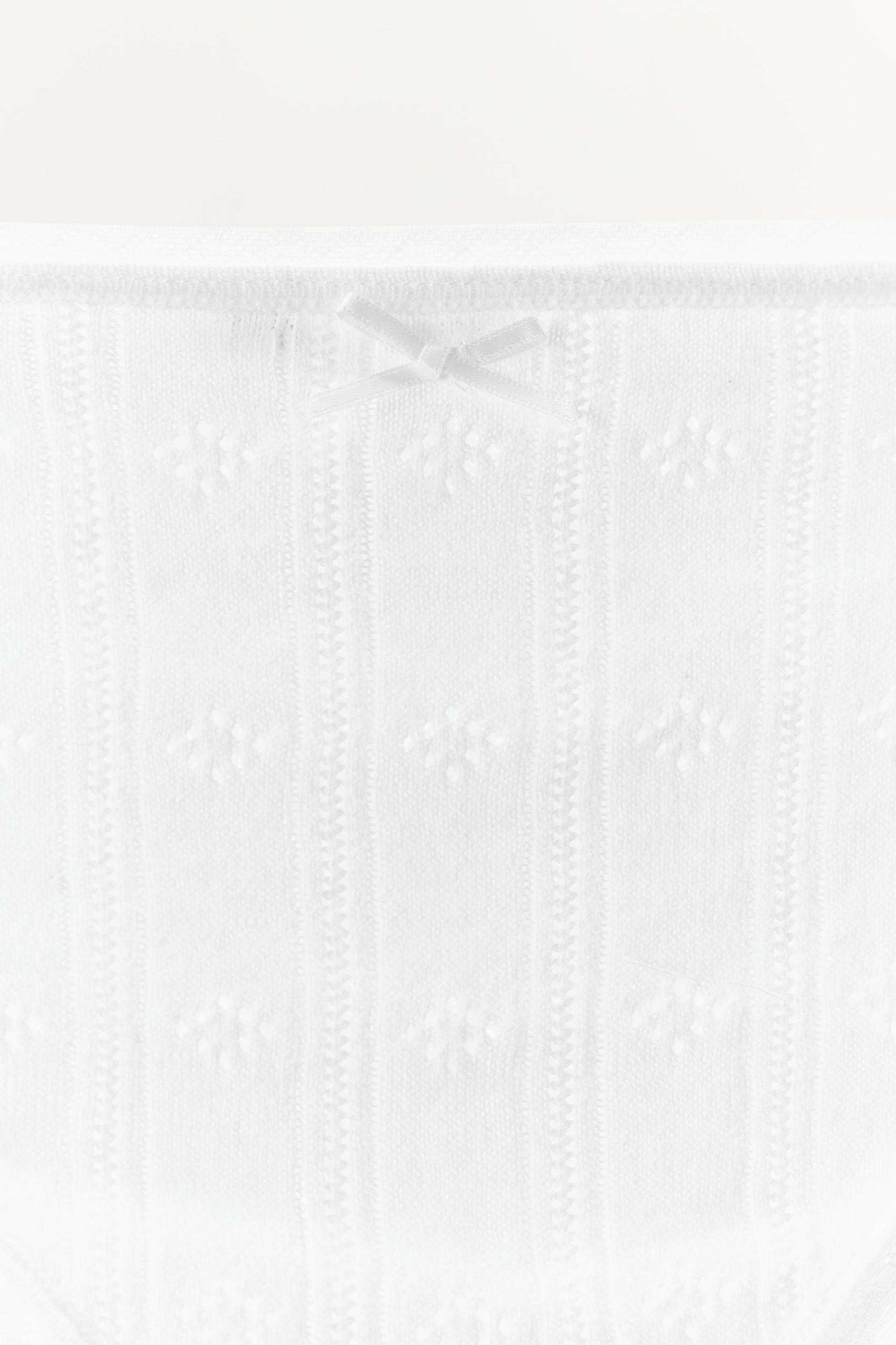 POINTELLE BOTTOMS WITH SATIN BOW Product Image