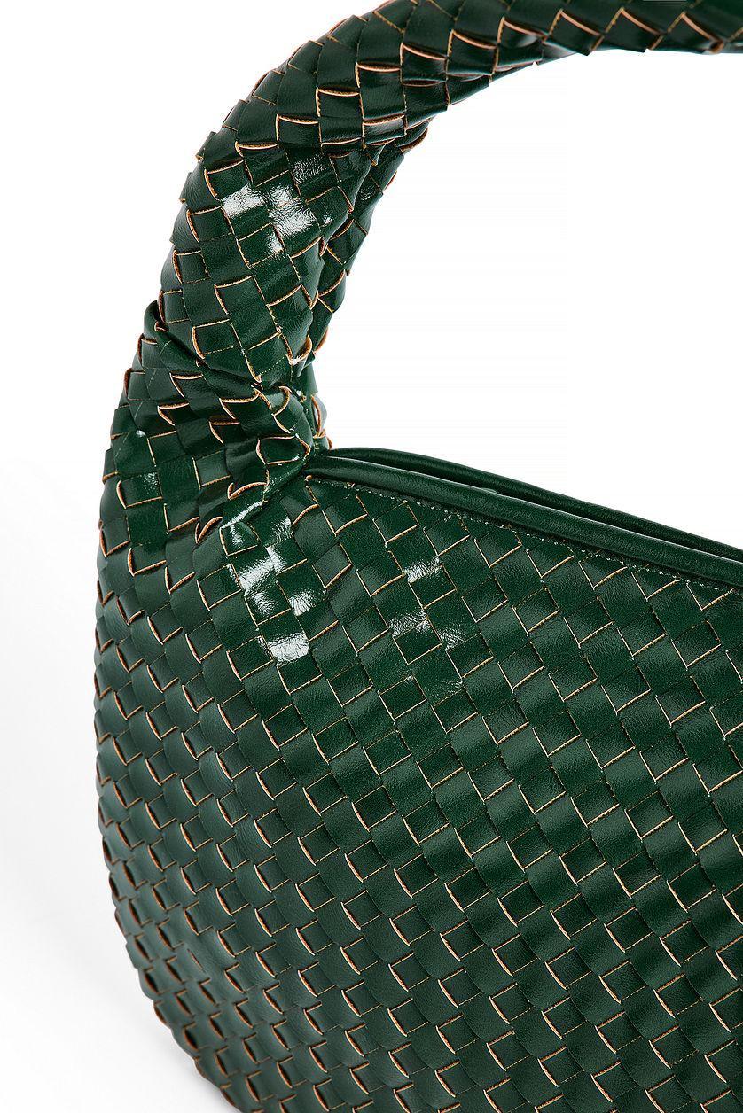 Woven Rounded Shoulder Bag Product Image