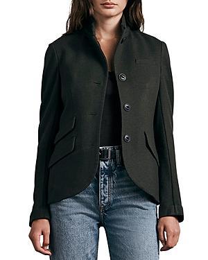 rag & bone Slade Blazer Black 16 Product Image