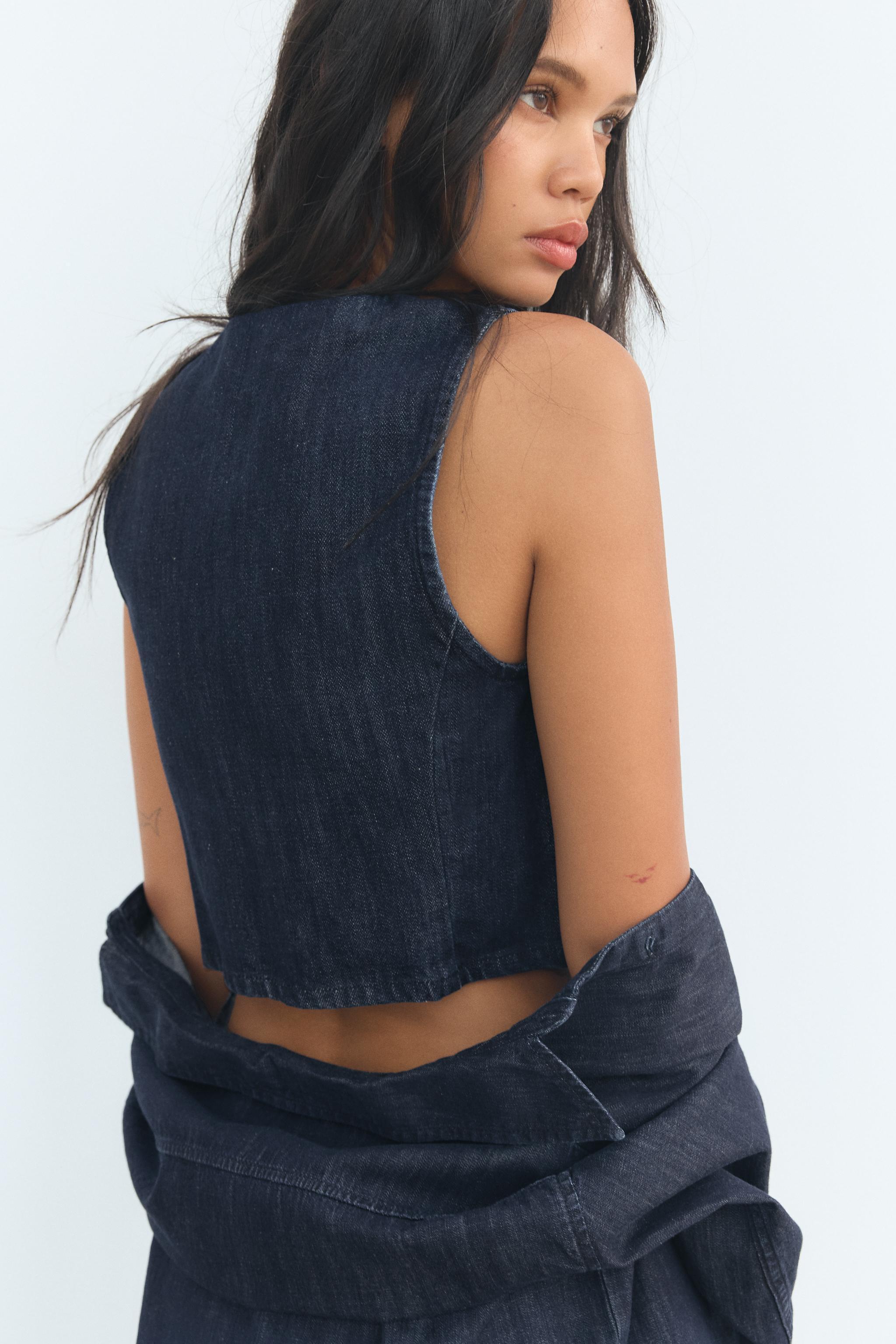 TRF DENIM TOP Product Image