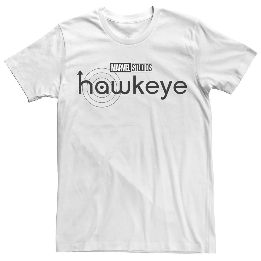 Men's Marvel Hawkeye Yellow Title Logo Tee,  Product Image