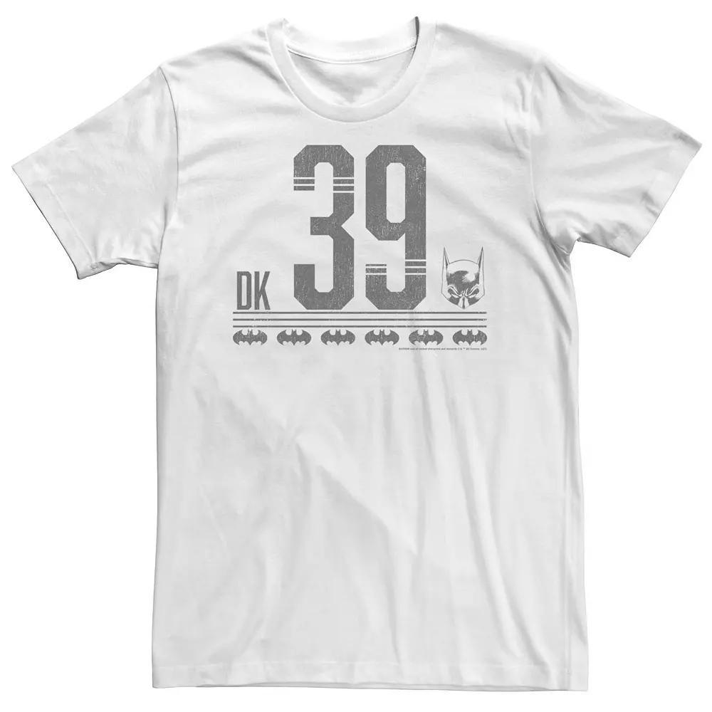 Big & Tall DC Comics Batman Dark Knight DK 39 V1 Tee, Men's, Size: XL Tall, White Product Image