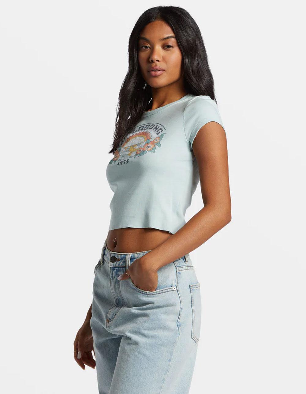 BILLABONG Blocky Womens Crop Baby Tee Product Image