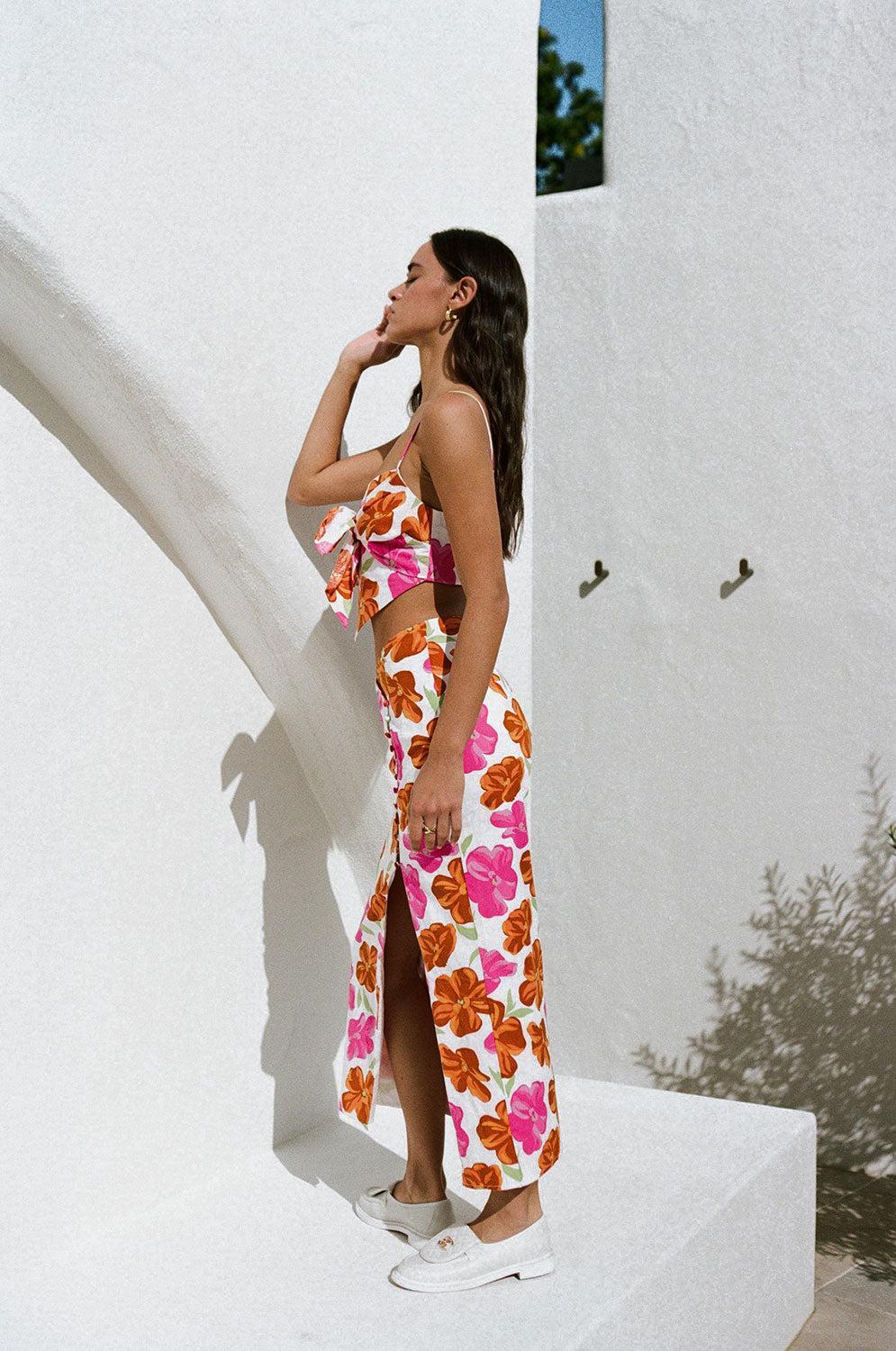 Luan Midi Skirt Product Image