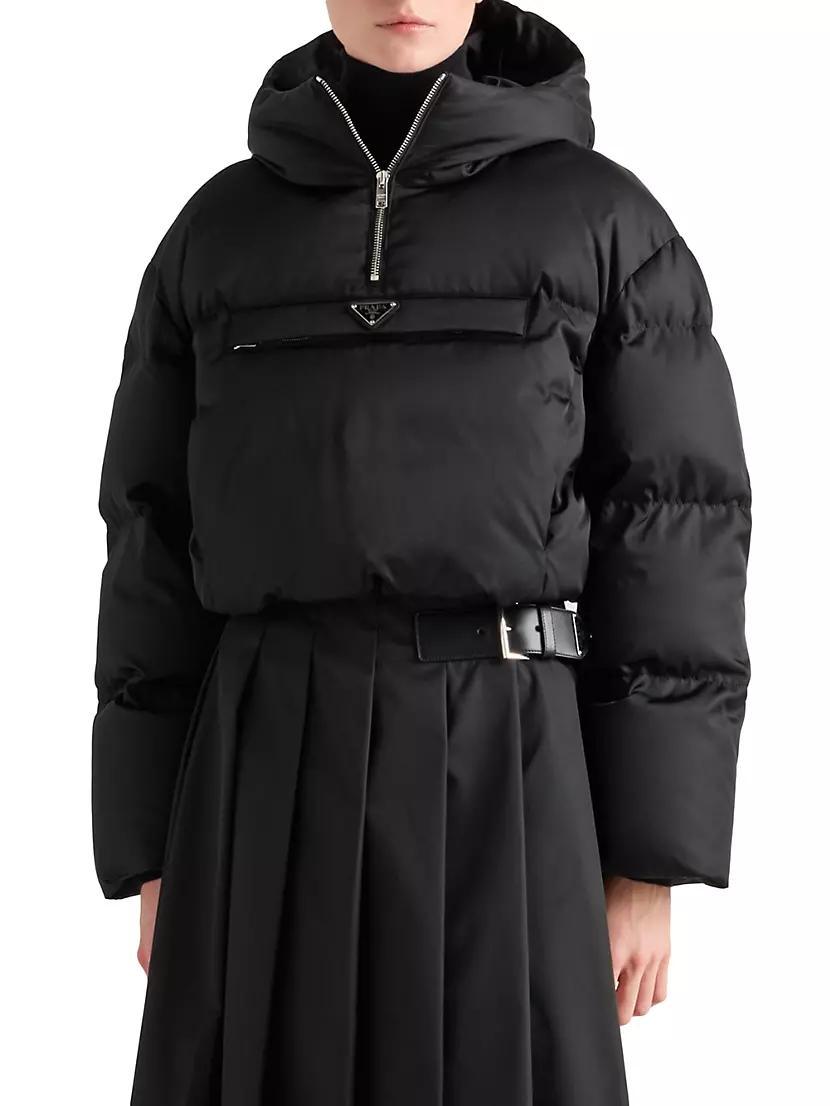 Re-Nylon Cropped Down Jacket Product Image