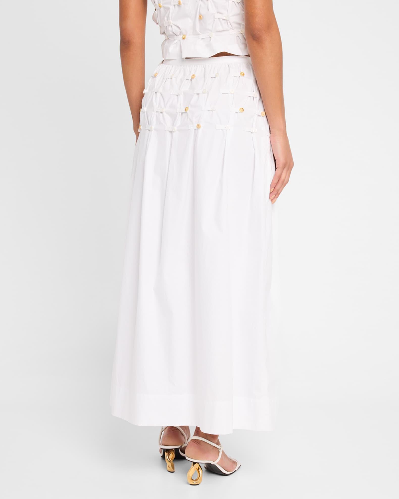 Button Maxi Skirt  Product Image
