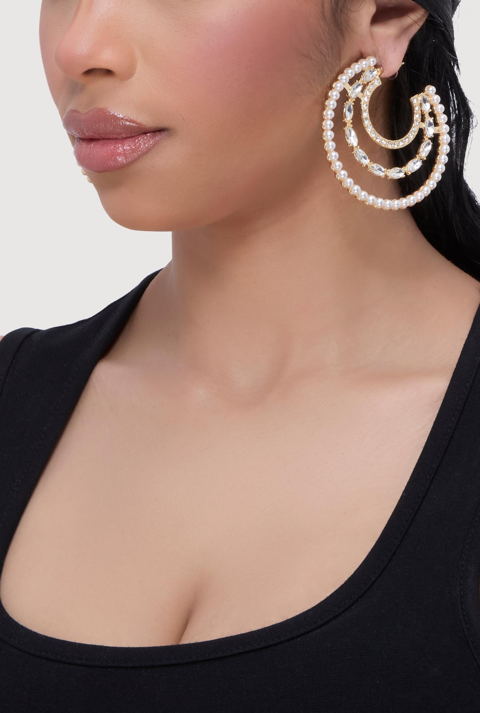 Blessed Cubic Zirconia Layered Necklace Unisex Product Image