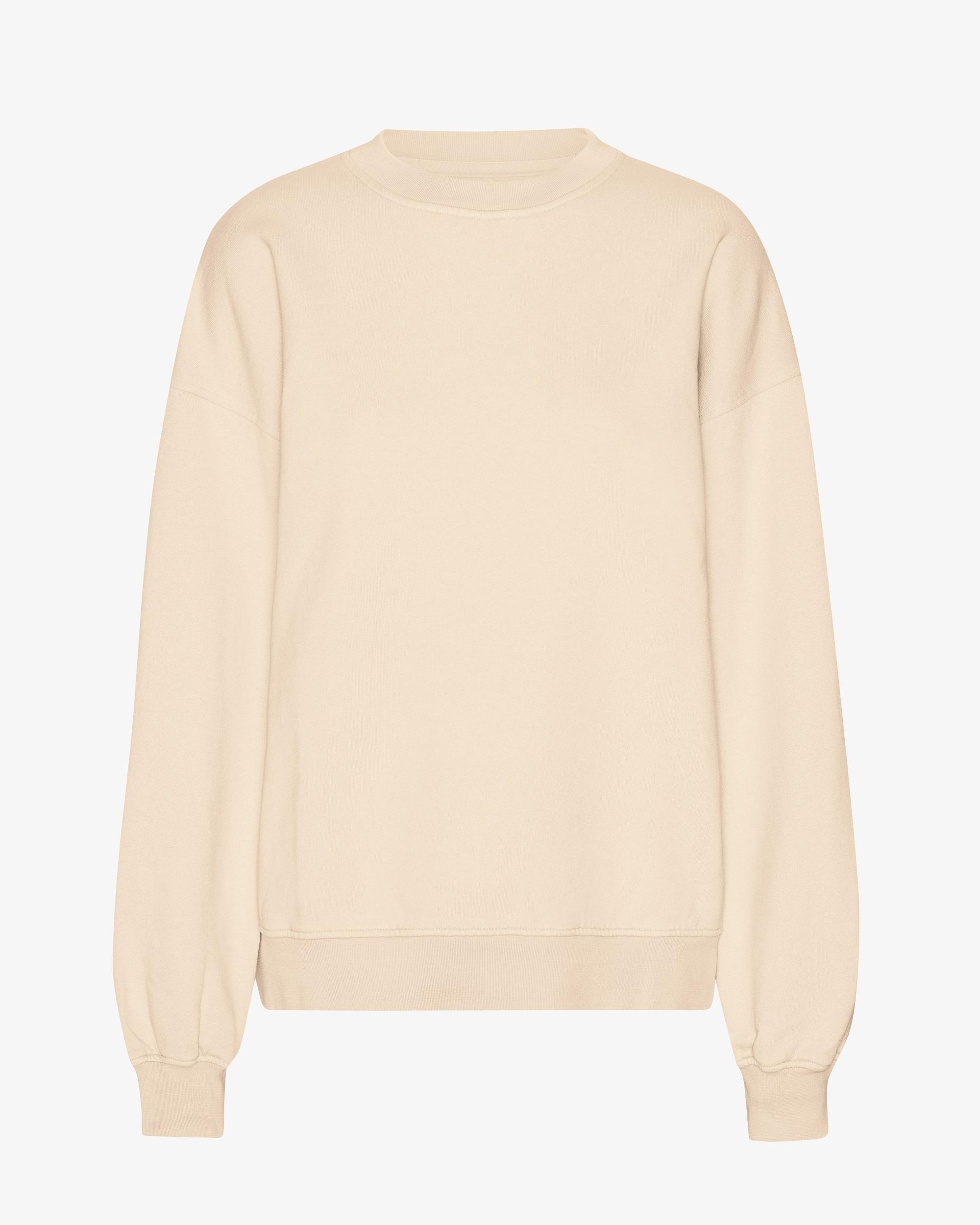 Organic Oversized Crew - Soft Yellow Product Image