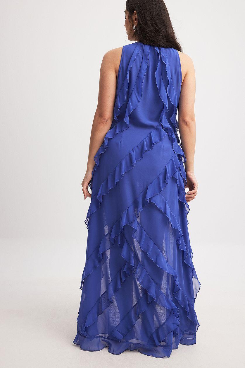 Ruffle Maxi Dress Product Image