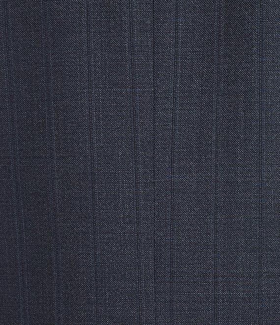 Cremieux Modern Fit Flat Front Classic Stripe 2-Piece Suit Product Image