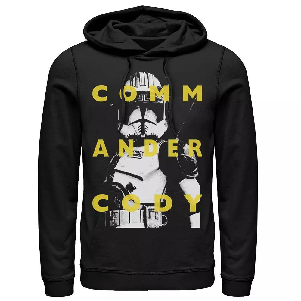 Men's Star Wars: Clone Wars Commander Cody Text Overlay Hoodie,  Product Image