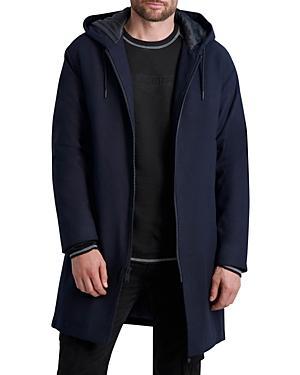 Mens Wool-Blend Parka w/ Handwarmer Pockets Product Image