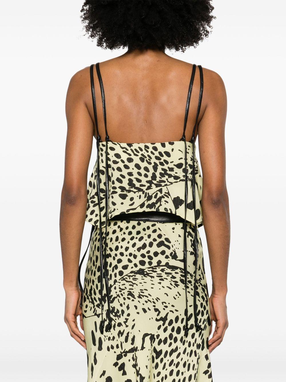 animal-print top Product Image