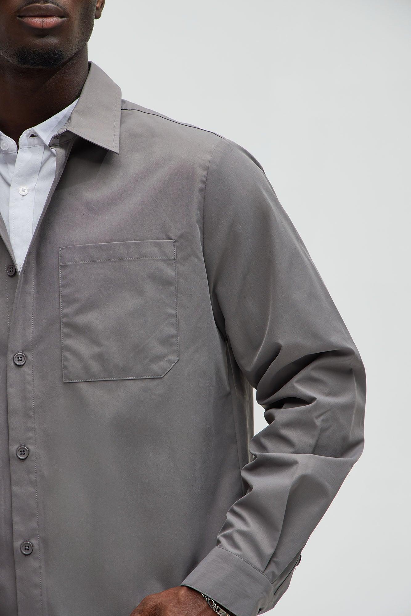 Ansel Tech Shirt - Charcoal Product Image