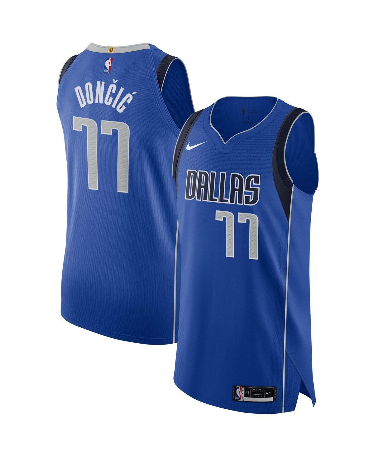 Luka Doncic Mavericks Icon Edition 2020 Men's Nike NBA Authentic Jersey Product Image