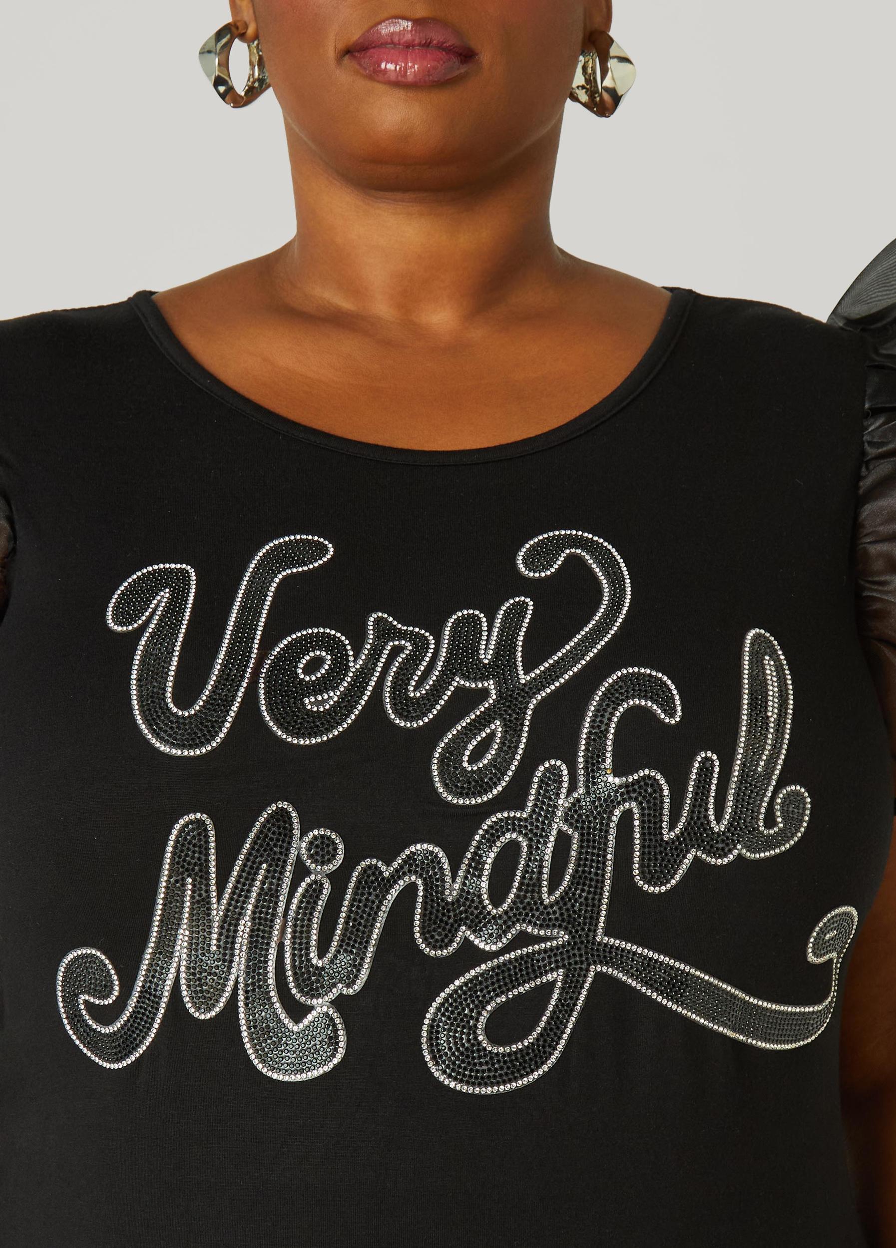 Very Mindful Embellished Tee Product Image