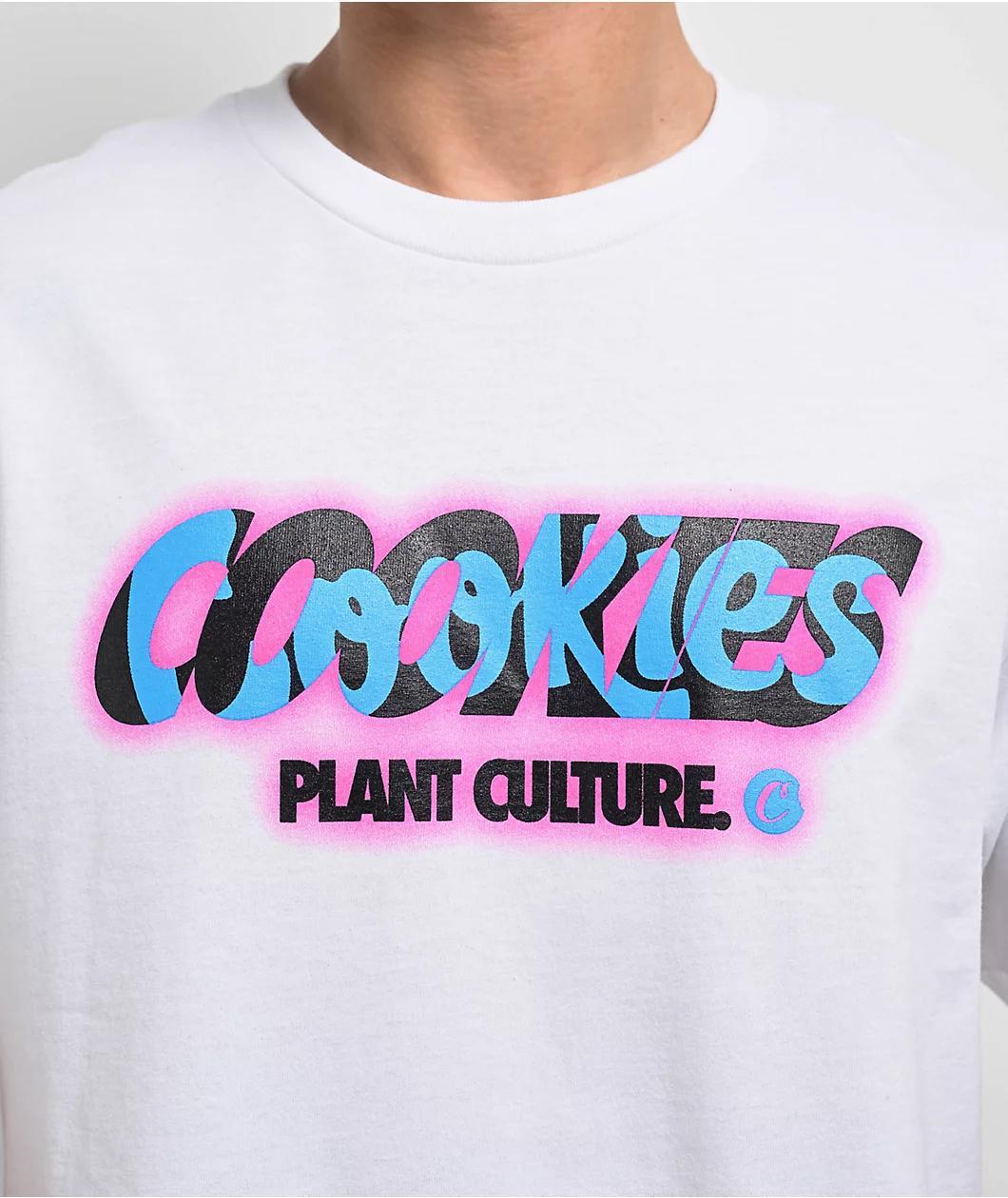Cookies Plant Culture White T-Shirt Product Image