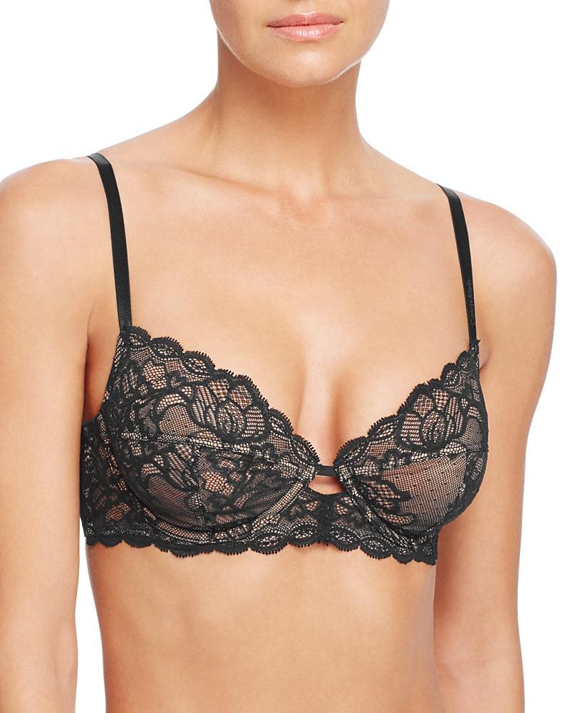 Calvin Klein Seductive Comfort Lace Unlined Full Coverage Bra QF1741, Womens Product Image