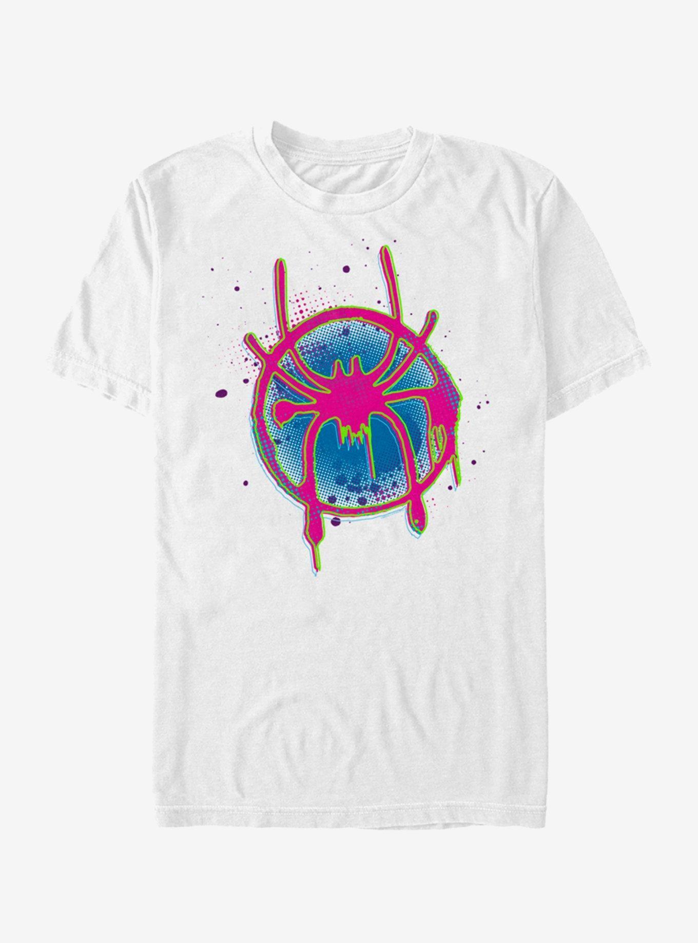 Marvel Spider-Man Neon Logo T-Shirt Product Image