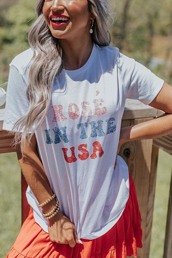 Rosé In The USA Tee Product Image