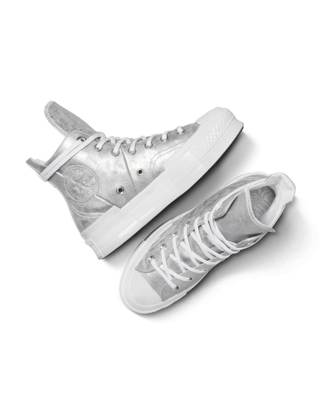 Converse Chuck 70 Plus sneakers in silver Product Image