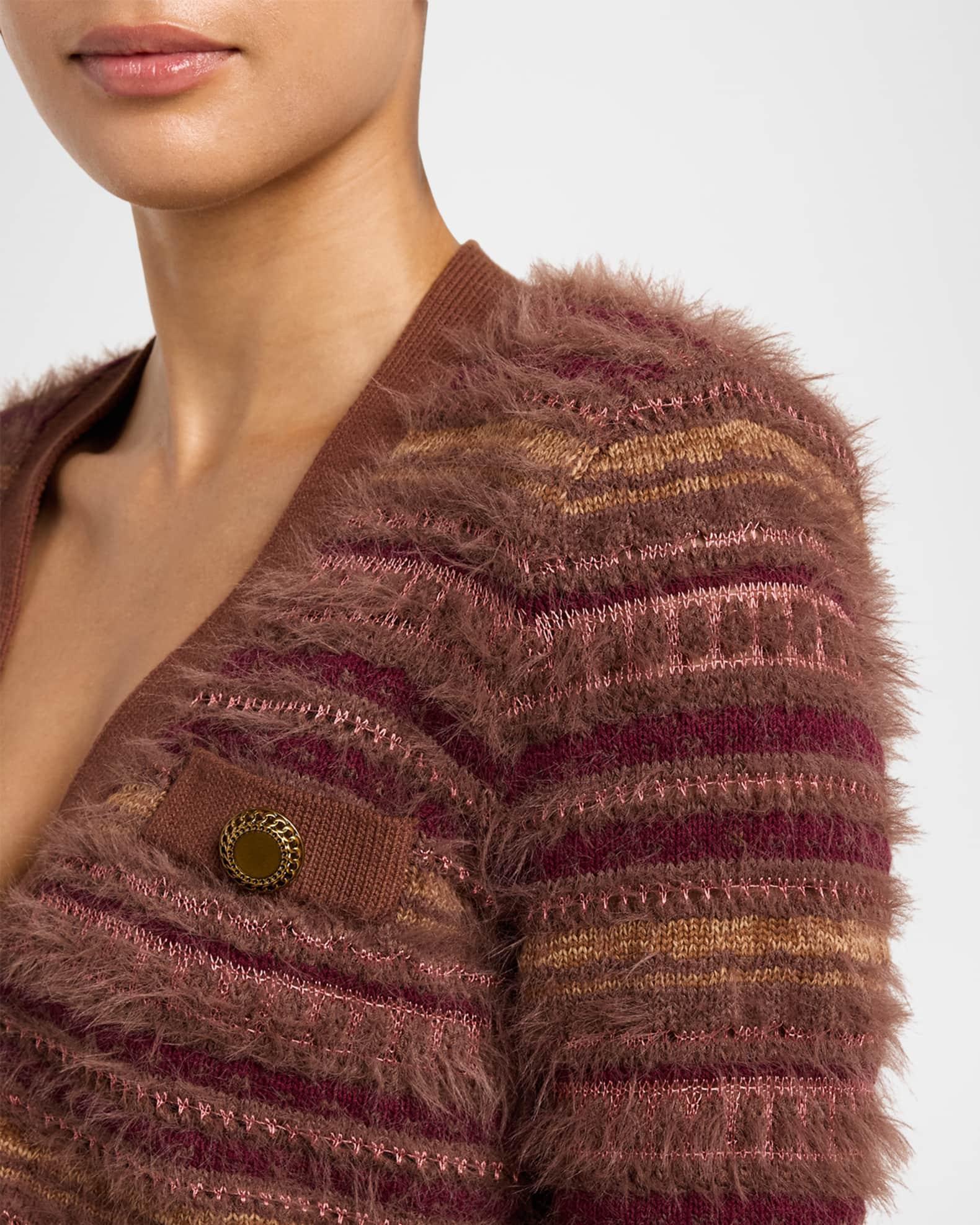 Ariadne Mixed Stripe Cardigan Product Image