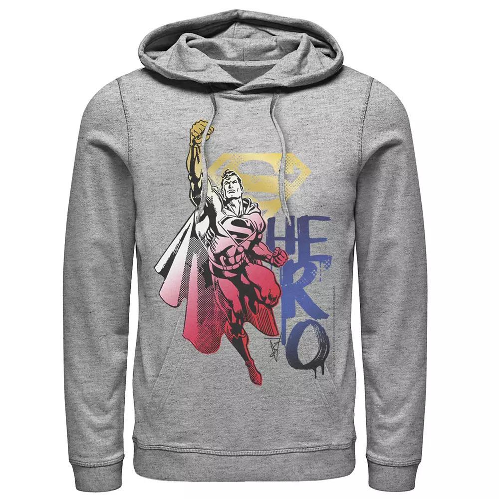 Men's DC Comics Superman Spray Paint Hero Hoodie,  Product Image