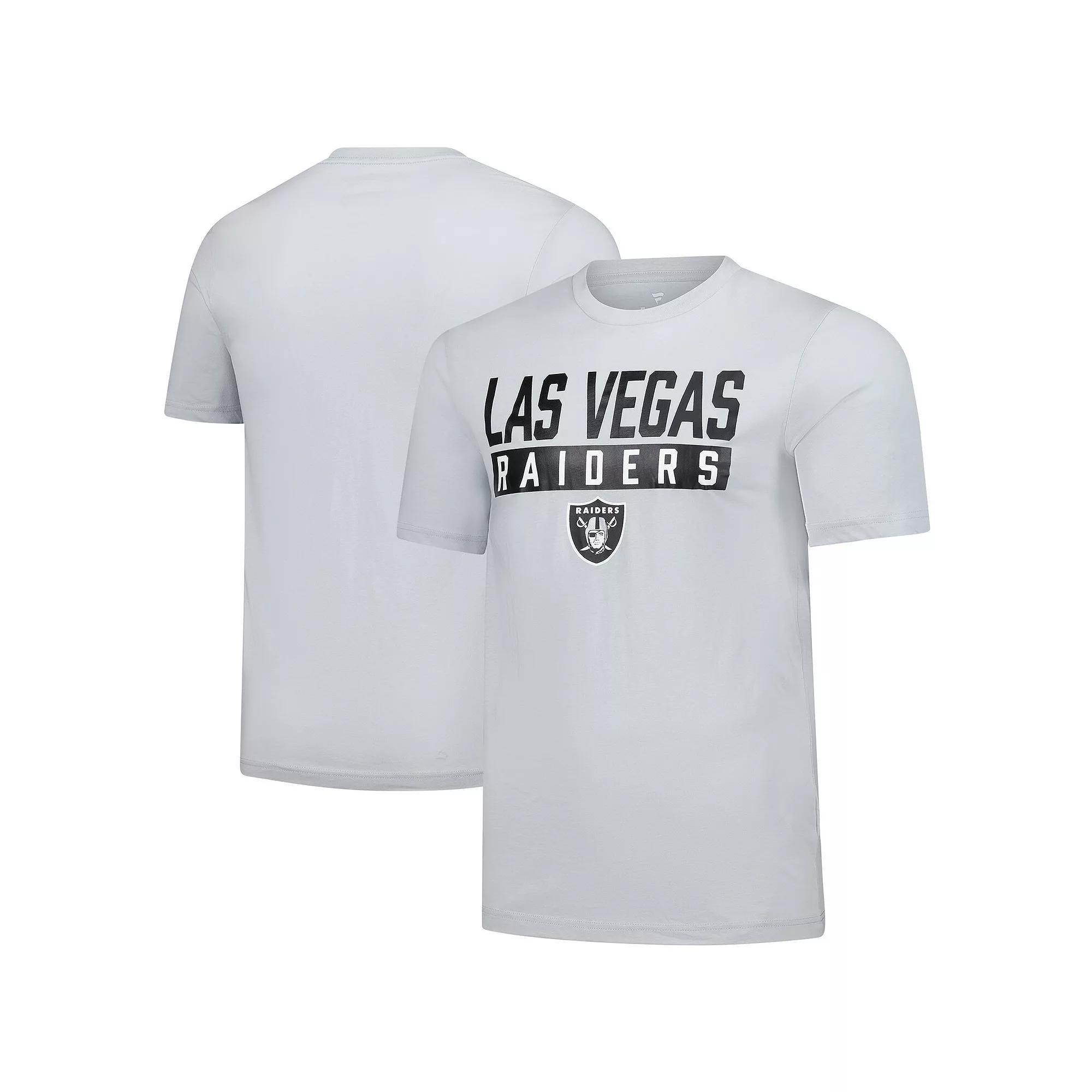 Men's Fanatics  Gray Las Vegas Raiders T-Shirt, Size: Medium, Lvr Grey Product Image