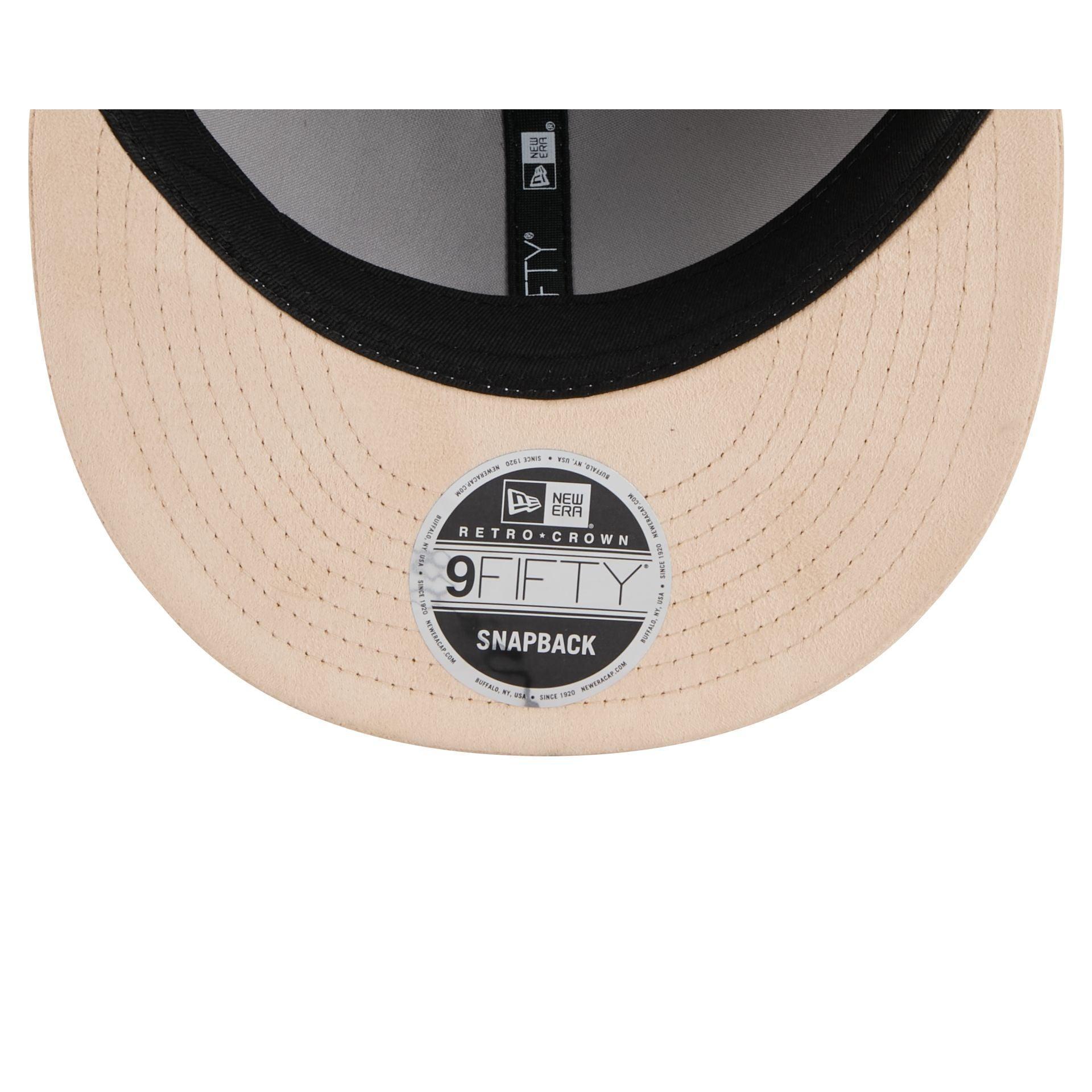 Detroit Tigers Stone Suede Retro Crown 9FIFTY Snapback Hat Male Product Image