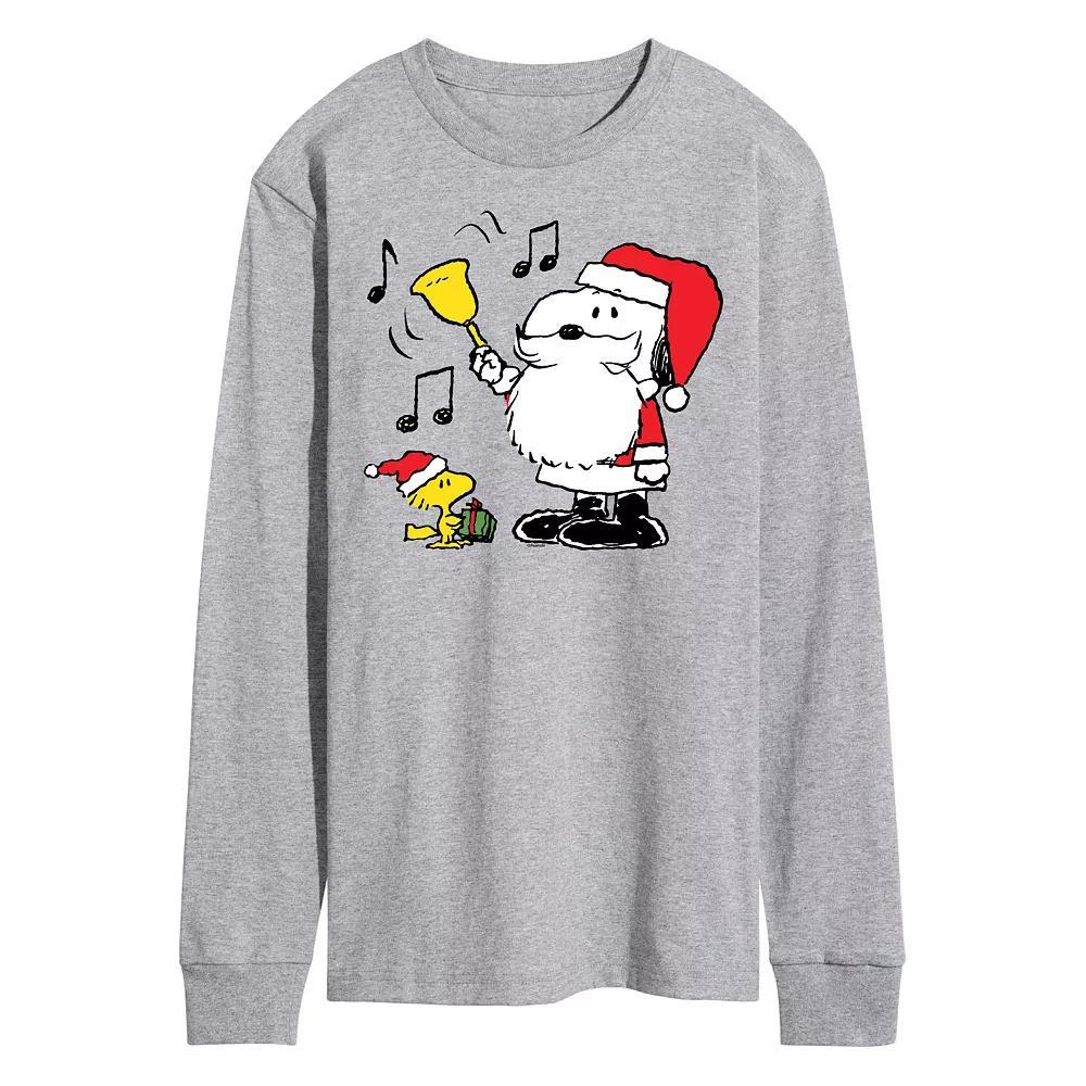 Men's Peanuts Snoopy Bell Long Sleeve Tee,  Product Image