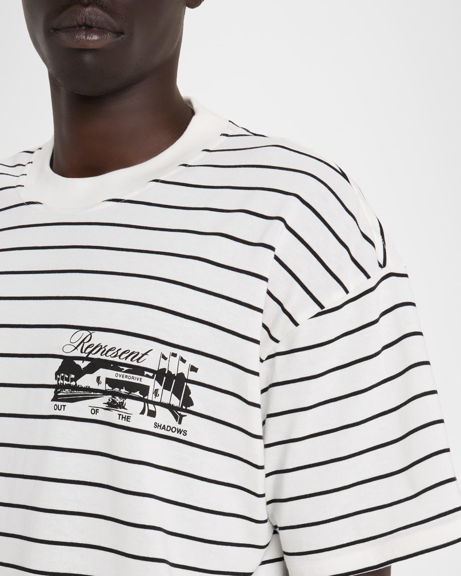 Men's Raceway Stripe Graphic T-Shirt Product Image
