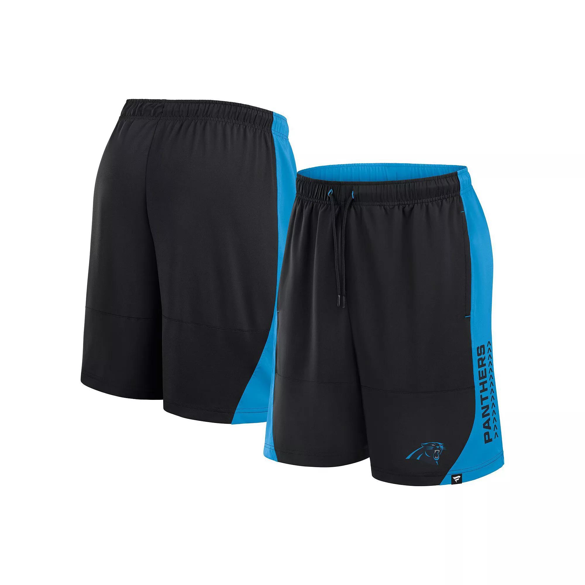 Men's Fanatics Black Carolina Panthers No Defense Shorts, Size: Small Product Image