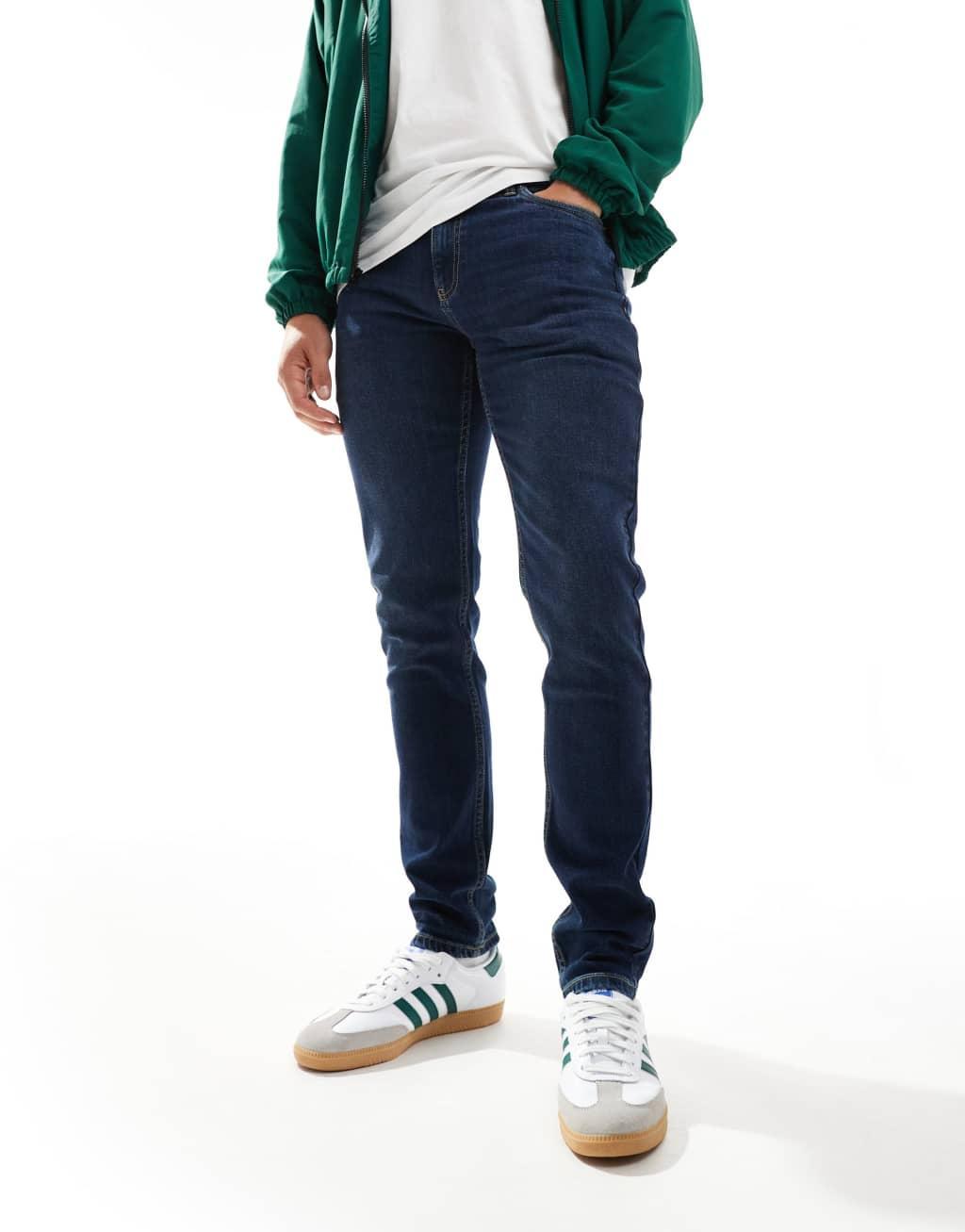 Farah Drake slim jeans in denim wash Product Image