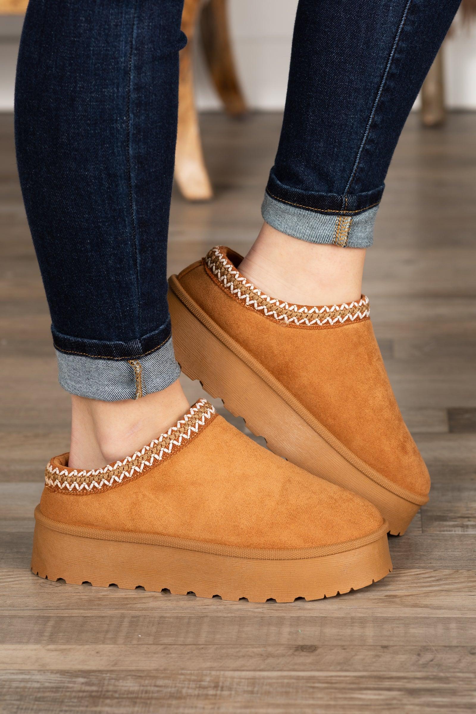 Platform Sherpa Slip On Shoes Product Image