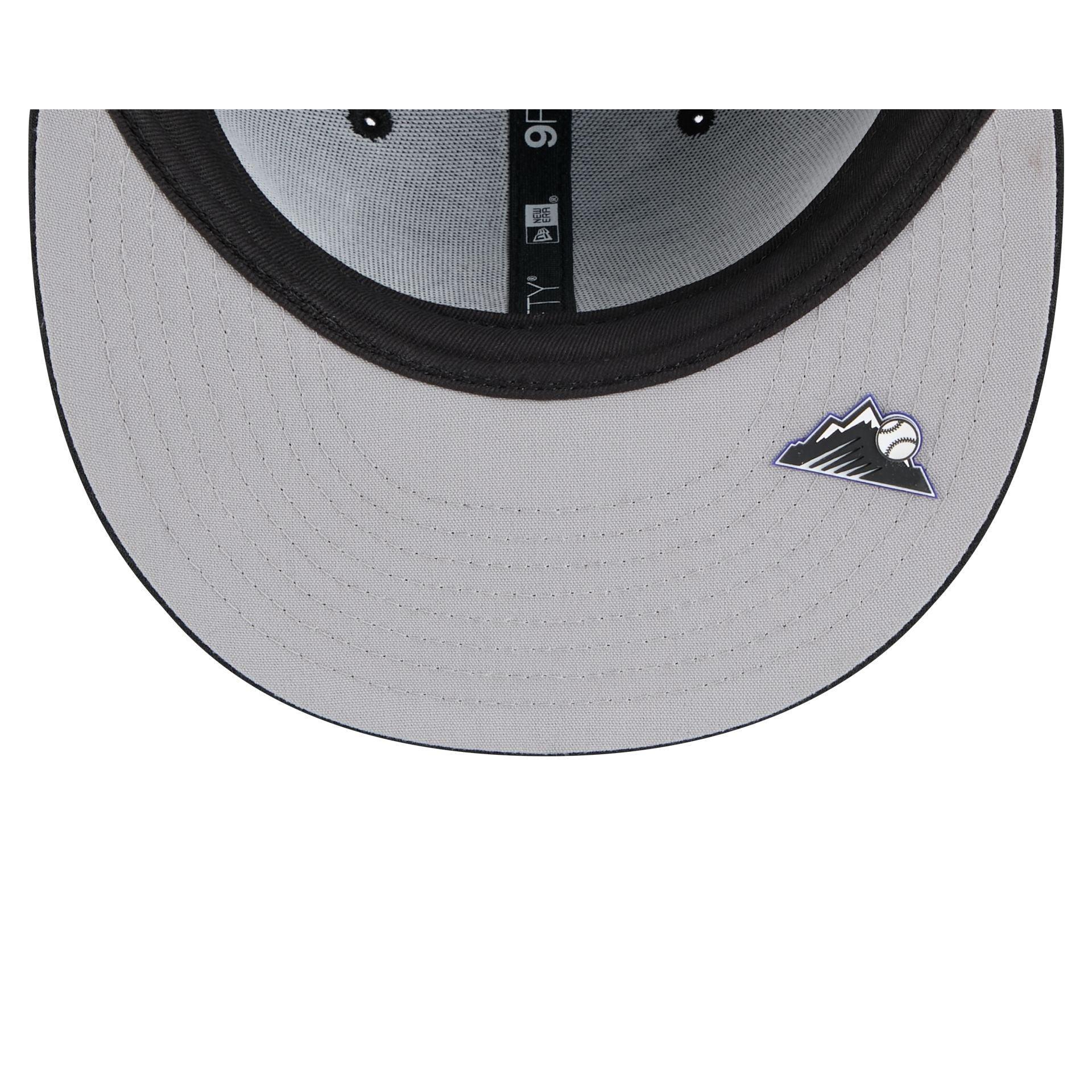 Colorado Rockies 2025 Clubhouse Alt 9FIFTY Snapback Hat Male Product Image