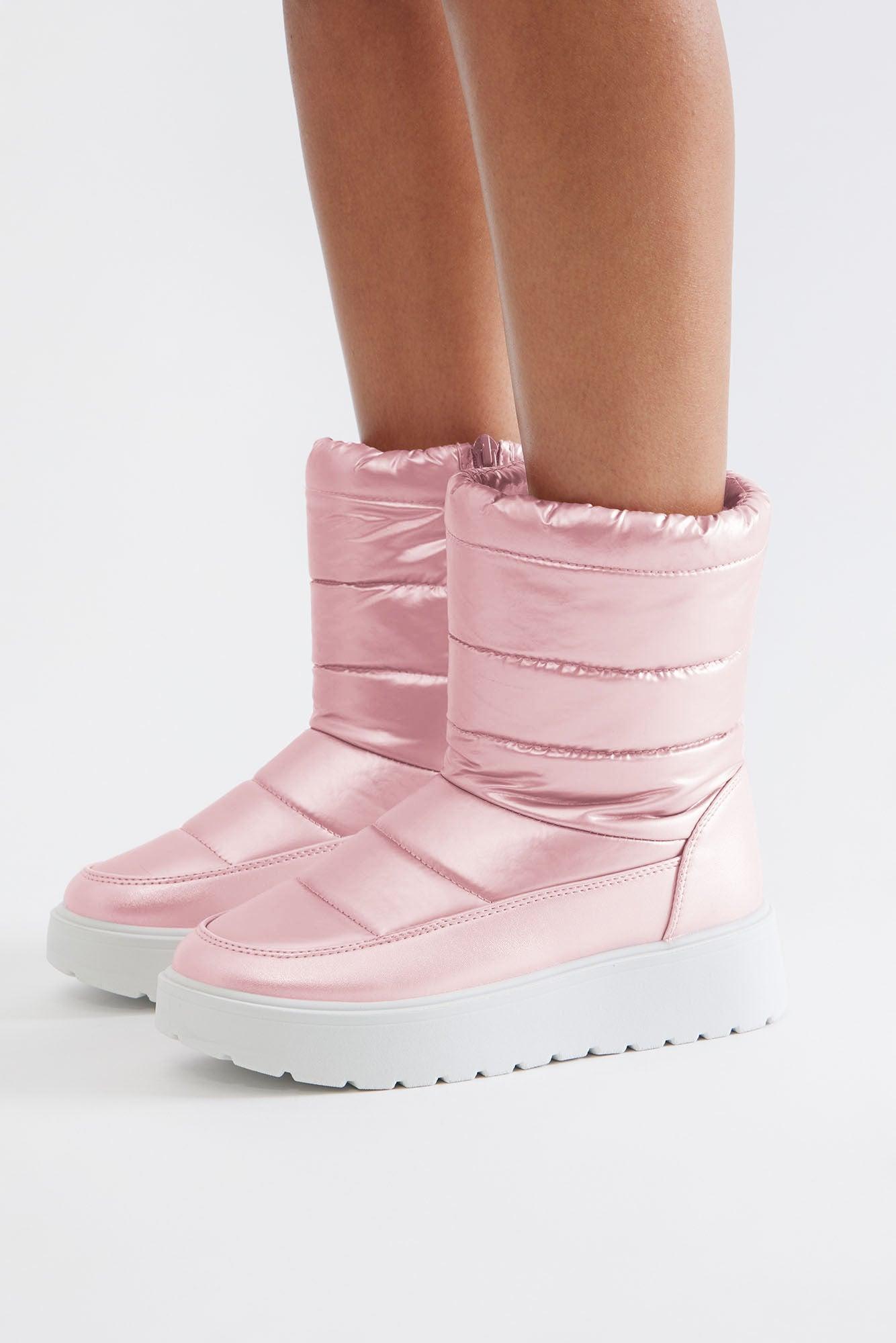 Avalanche Platform Booties - Pink Product Image