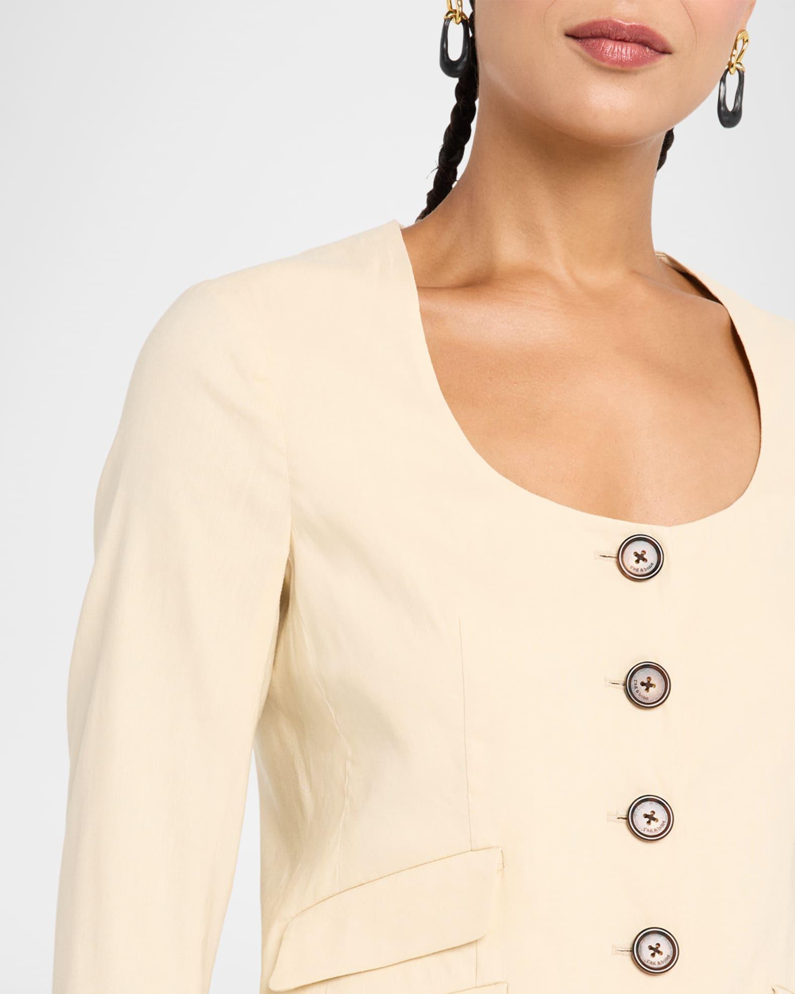 Roslyn Linen Blazer Product Image